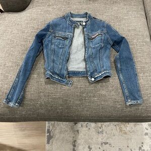 Hudson Jeans Classic Blue Denim Jacket